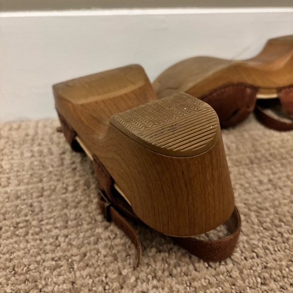 Dansko Brown Sissy Clog Sandal - size 39 - Picture 7 of 9